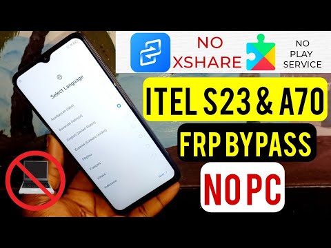 Itel S23, A70 (S665L, A665L) Frp Bypass/Google Account Itel S23, A70 (S665L, A665L) Frp Bypass/Google Account