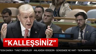 Hurbaşkanı Erdoğandan Bmde Tarihi Konuşma