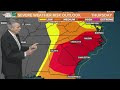 Severe weather possible in Charlotte, NC area Thursday