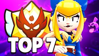 PRO PLAYER RANKS THE 7 BEST BRAWLERS IN BRAWL STARS!