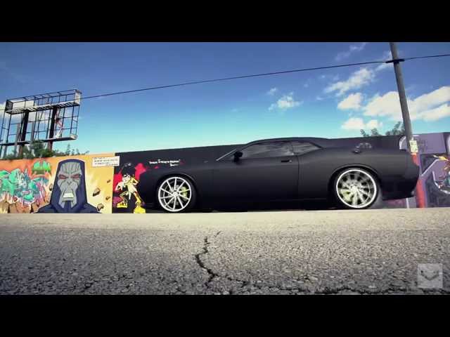 Dodge Challenger SRT on Vossen 22'' CVT Wheels