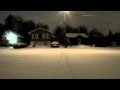 First snowfall of the season.