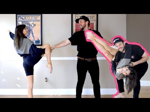 GIRLFRIEND TEACHES ME HOW TO DANCE!!