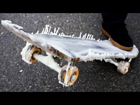 THE WAX SKATEBOARD