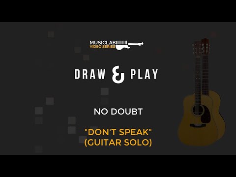 No Doubt - Don't Speak Guitar Solo