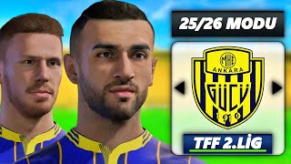 Güncel Transferlerle Tff 1. 2. 3. Li̇g Ve Amatör Li̇g Eklendi̇ Fc 2526 Mod Rebuild