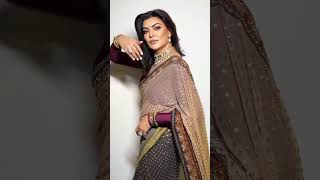 Sushmita Sen Spotted Saree Look Sen Look
