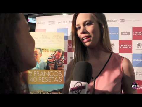 Arancha Martí en el estreno de #2francos40pesetas