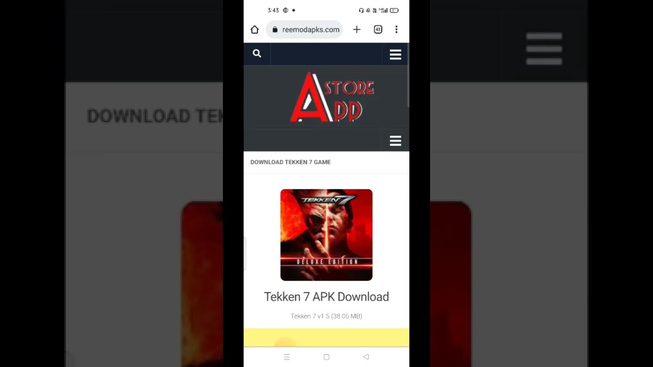 Free APK Version Branches 7 In Android Phone #tekken7 Free APK Version Branches 7 In Android Phone #tekken7