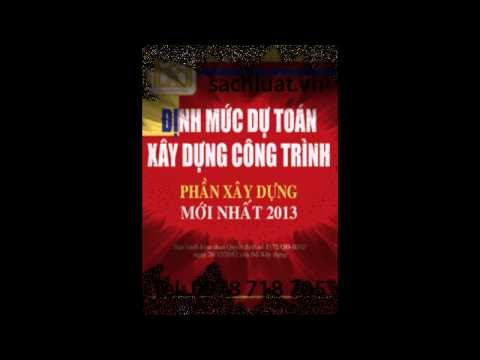 Định mức dự toán xây dựng công trình 2013 định mức 1172, 1173, 1091, 1776, bxd