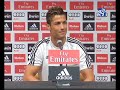 Cristiano Ronaldo: "I'm very happy here. Now I'm only looking to train and prepare well"