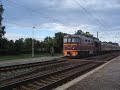 Видео TEP60 (LG) passenger train Riga- Simferopol station Turiba, Riga