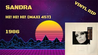 Sandra Hi Hi Hi 1986 Maxi 45T