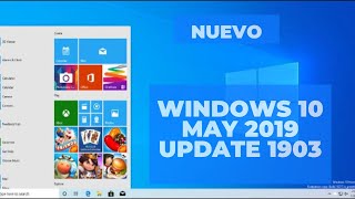 Nuevo Windows 10 2019 version 1903 32/64 bits Ya Disponible
