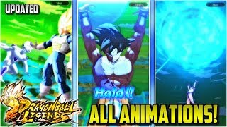 ALL SUMMON ANIMATIONS IN DRAGON BALL LEGENDS *UPDATED*