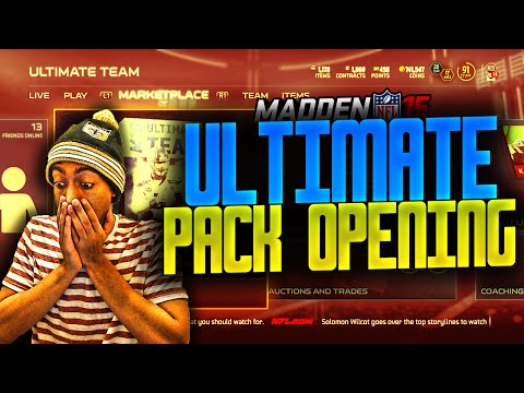 Madden NFL 15 Ultimate Team - ULTIMATE PACK BUNDLE OPENING! SEARCHING ...