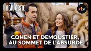 Jonathan Cohen Et Anaïs Demoustier, Au Sommet De Labsurde - Beau Geste