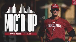 Stanford Football Micd Up Frank Reich