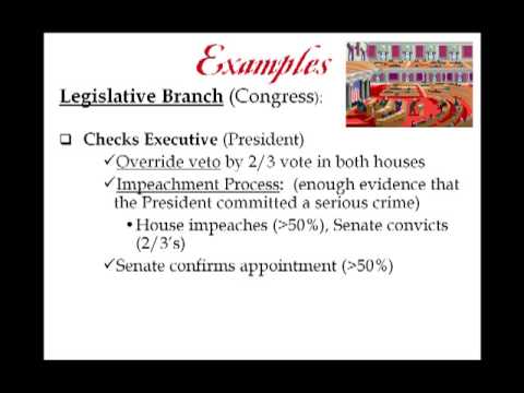 Checks and Balances