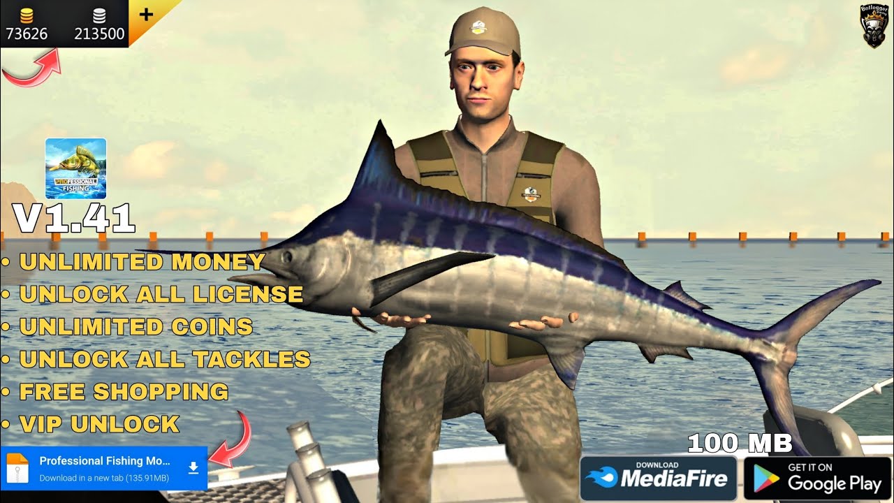 Profesional Fishing V1.41 Mod Apk Unlimited&Unlock All Profesional Fishing V1.41 Mod Apk Unlimited&Unlock All