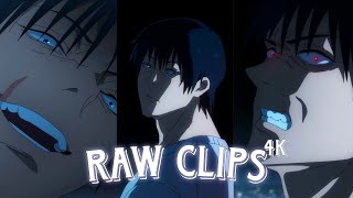 Toji Raw Clips 4K Jujutsu Kaisen S2Ep12 Anime Raw Clips