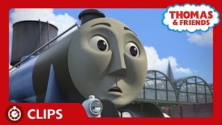 Gordon Tricks Philip Into A Race Start Your Engines Thomas And Friends