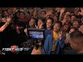 Pacquiao vs. Algieri - full video- Fans mob Pacquiao as he arrives in Macau