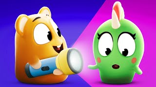 Fun With Flashlights 🔦✨ Talking Tom & Friends | Animated Cartoons