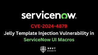 Cve-2024-4879 Template Injection Vulnerability In Servicenow Bug Bounty Poc Brut Security