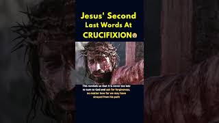 Jesus' Second Last Words 😢😱 #shorts #youtube #catholic #bible #fyp シ