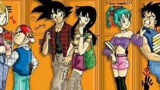 Vegeta Y Bulma Goku Y Milk Se Van A La Playa
