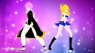 Mmd - Natsu And Lucy - Burnt Rice Fairy Tail Request