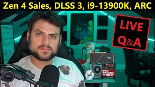 Bad Zen 4 Sales, Nvidia DLSS 3 Concerns, i9-13900K vs R9 7950X, ARC Pricing | September Loose Ends