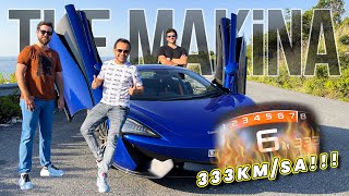 Mclaren 570S 330Kmsa Hiz Yaptik Efsane Gazladik The Maki̇na