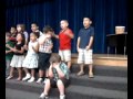 Pre k class singing Start this day with a song!