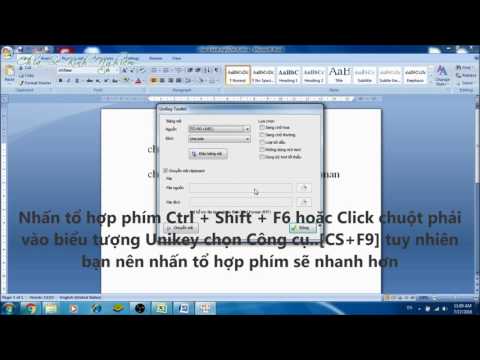 Chuyển VnTime sang Time New Roman trong Word và Excel