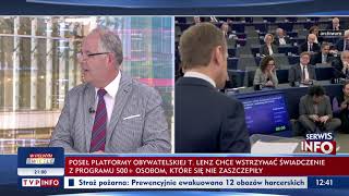 Lenz Chce Zawieszać 500 Plus. W Po Jest Myślenie O Oderwaniu Się Od Społeczeństwa