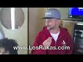Los Rakas backstage
