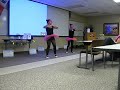 Twins Perform Dance for ACS Relay Kick Off to "Its Time"