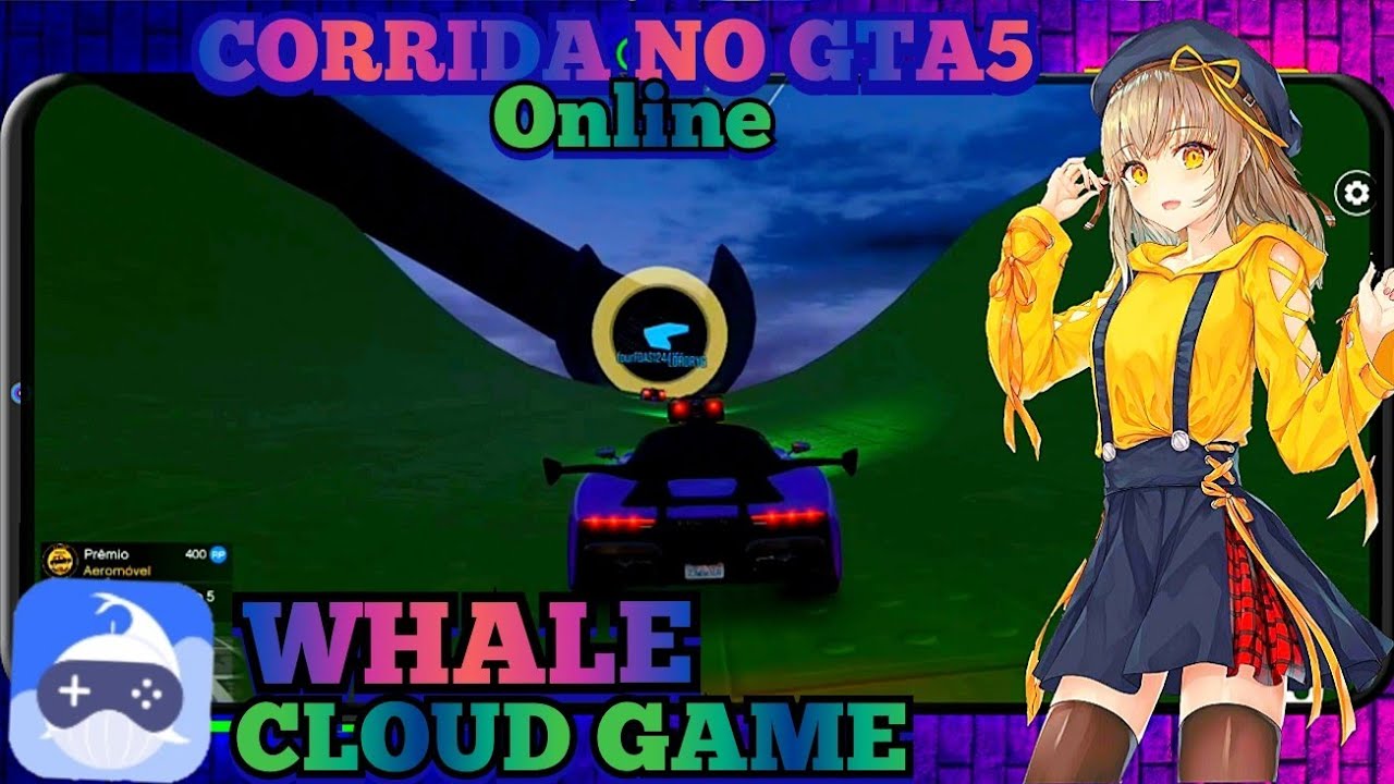 PLAYING GTA5 ONLINE ON WHALE CLOUD GAMES, RACE PLAYING GTA5 ONLINE ON WHALE CLOUD GAMES, RACE