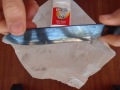 Results of my first blued knife