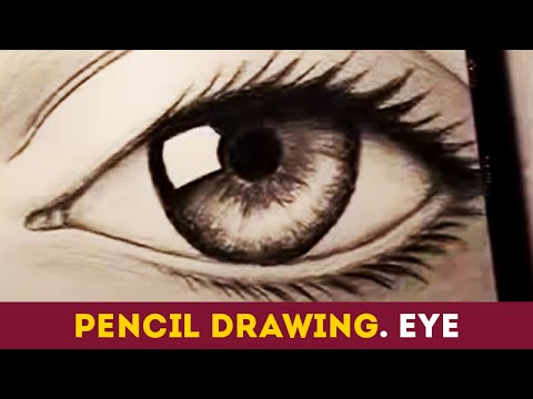 Как нарисовать глаз реальный Как нарисовать глаз реальный