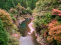 奥多摩・惣岳渓谷の紅葉（東京）