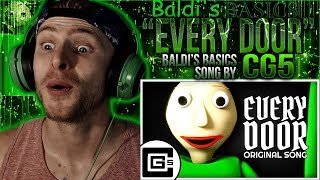 Vapor Reacts Sfm Baldis Basics Song Animation Every Door By Cg5 Reaction