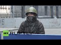 Ukraine: Patrols near presidential palace await hardline opposition 10 a.m. ultimatum