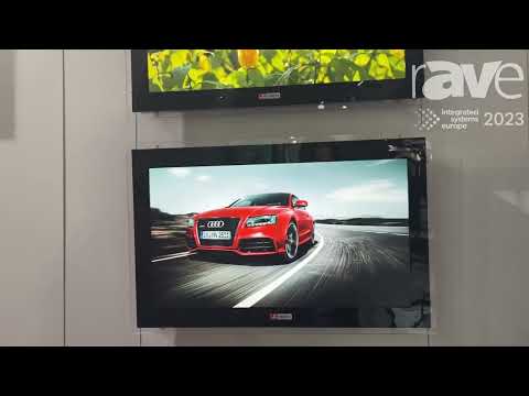 ISE 2023: JCVISION Technology Showcases Digital Window Display