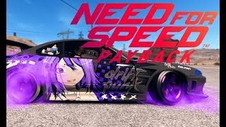 Anime Girl Psycho Vinyl | NFS PAYBACK | Nissan Silvia | TIMELAPSE