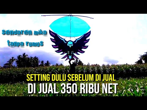 SETTING SENDAREN MIKA DAN LAYANGAN GAPANGAN MOTIF BURUNG GARUDA