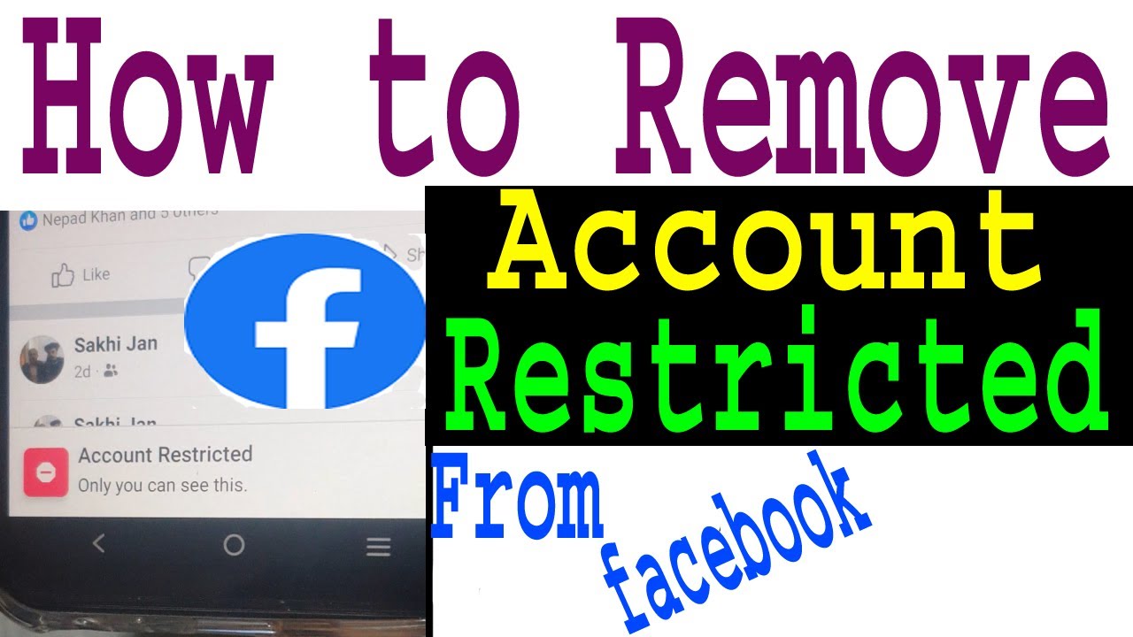 how to remove account restricted error from facebook how to remove account restricted error from facebook