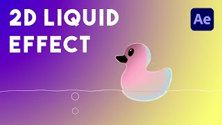 2D Liquid Effect In After Effects Water Ripple Animation Tutorial